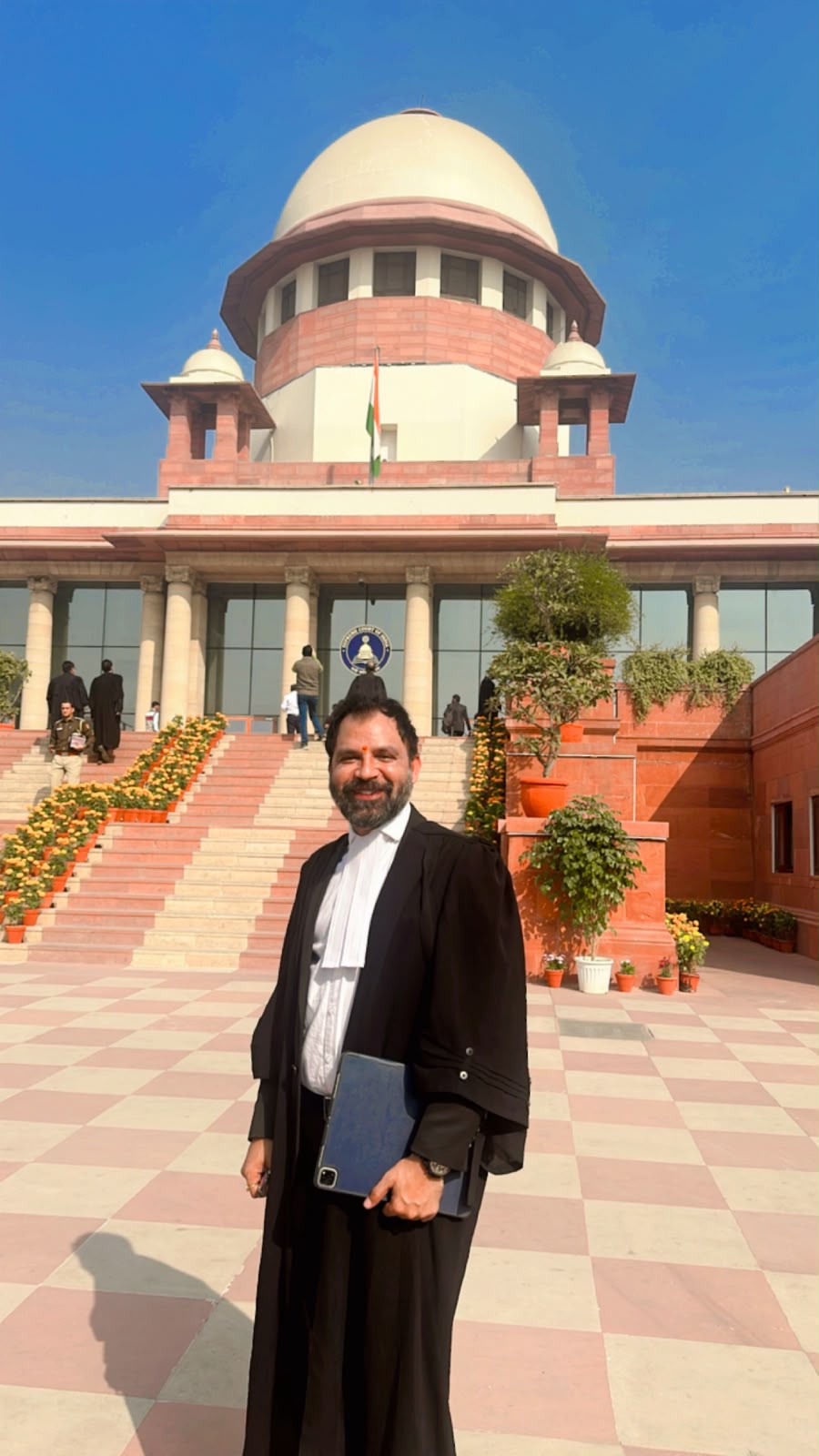 Advocate Banvendra Singh Gandhar at the Supreme Court of India